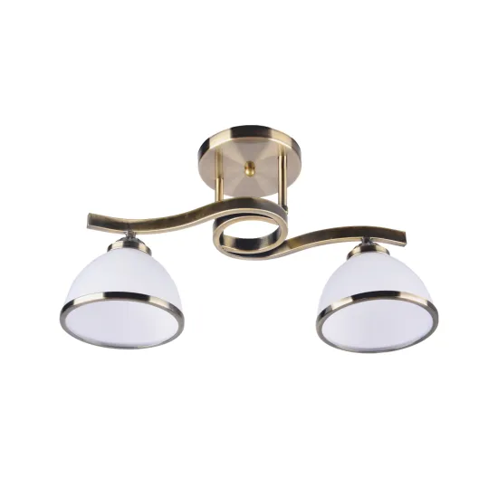 Klausen Darla 2 antik bronz mennyezeti lámpa (LY-3308) E27 2 izzós IP20