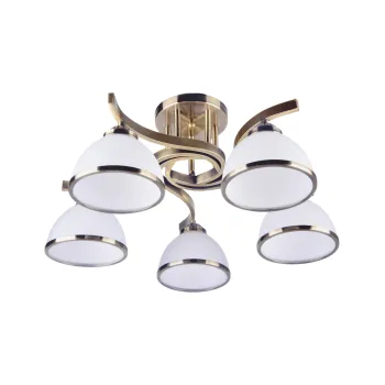 Klausen Darla 5 antik bronz mennyezeti lámpa (LY-3310) E27 5 izzós IP20