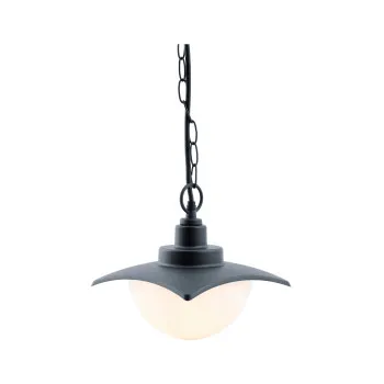 Klausen Derby 7 fekete kültéri függesztett lámpa (KL137000) E27 1 izzós IP44