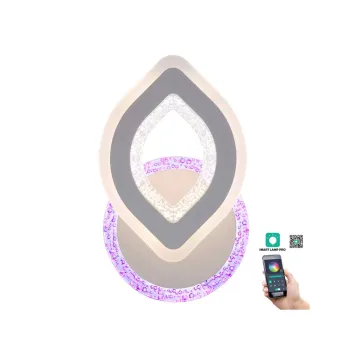 Klausen Doris AP1 fehér LED fali lámpa (KL151050) LED 1 izzós IP20