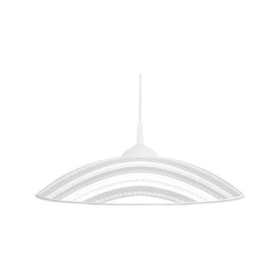 Klausen Dune P30 fehér-ezüst függesztett lámpa (LY-6078) E27 1 izzós IP20