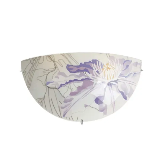 Klausen Egeea D300/2 fehér-színes fali lámpa (KL5819) E27 1 izzós IP20