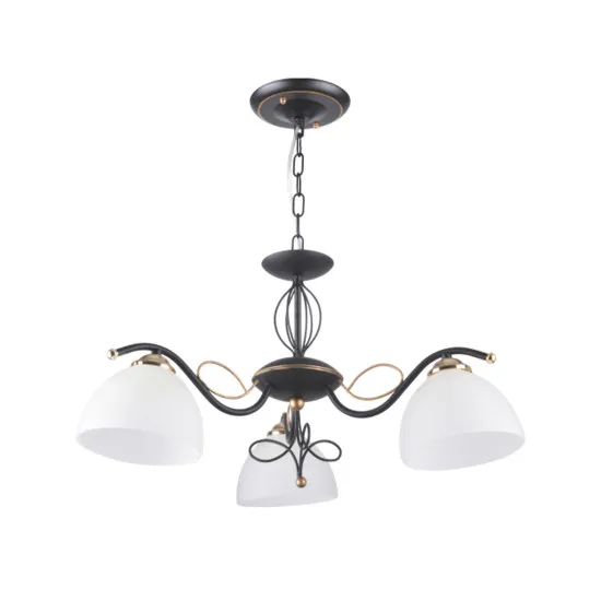 Klausen Eloro SP3 fekete-arany csillár (LY-3244) E27 3 izzós IP20