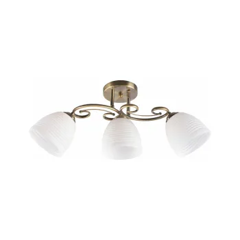 Klausen Fabi 3 antik bronz mennyezeti lámpa (LY-3374) E27 3 izzós IP20