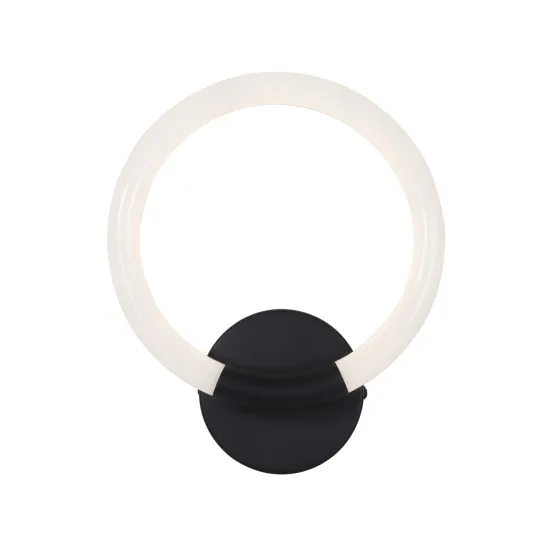 Klausen Fiora AP1 fekete LED fali lámpa (KL141020) LED 1 izzós IP20