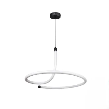 Klausen Fiora SP1 fekete LED függesztett lámpa (KL142075) LED 1 izzós IP20