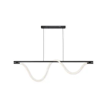 Klausen Fiora SP1 fekete LED függesztett lámpa (KL142077) LED 1 izzós IP20