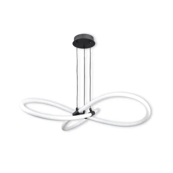 Klausen Fiora SP3 fekete LED függesztett lámpa (KL142076) LED 1 izzós IP20