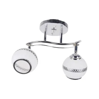 Klausen Flood 2 króm mennyezeti lámpa (LY-3056) E27 2 izzós IP20