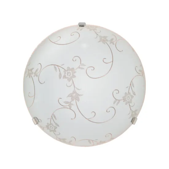 Klausen Floro 25 fehér-króm mennyezeti lámpa (LY-6020) E27 1 izzós IP20