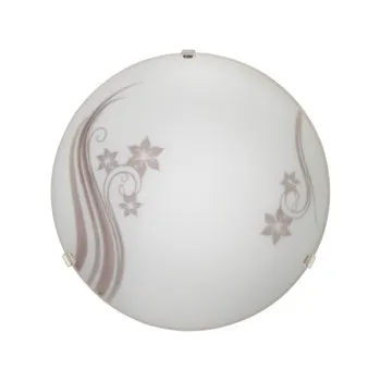 Klausen Flos 30 fehér-króm mennyezeti lámpa (LY-6006) E27 1 izzós IP20