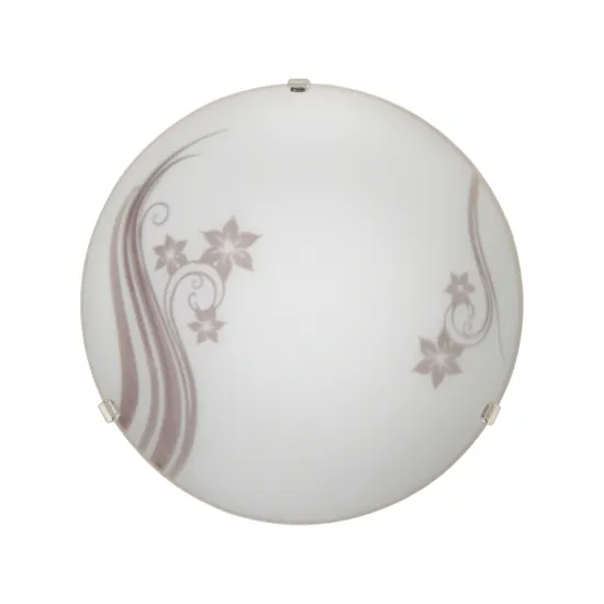 Klausen Flos 40 fehér-króm mennyezeti lámpa (LY-6007) E27 2 izzós IP20