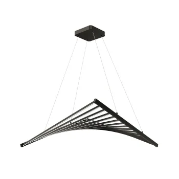 Klausen Fluctus SP1 fekete LED függesztett lámpa (142074) LED 1 izzós IP20