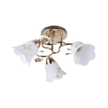 Klausen Fucsia 3 arany mennyezeti lámpa (LY-3095) E27 3 izzós IP20