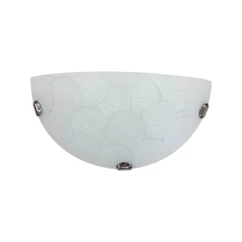 Klausen Gomba D300/2 fehér fali lámpa (KL101027) E27 1 izzós IP20