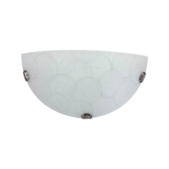 Klausen Gomba D300/2 fehér fali lámpa (KL101027) E27 1 izzós IP20