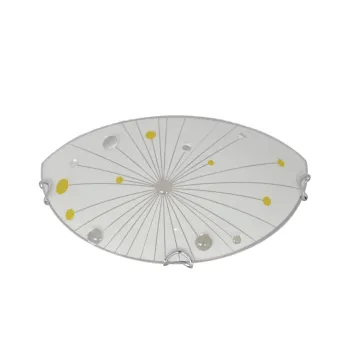 Klausen Halley D300/2 fehér-szürke fali lámpa (KL8025) E27 1 izzós IP20