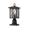 Klausen Hardy 2 fekete kültéri állólámpa (KL138000) E27 1 izzós IP43