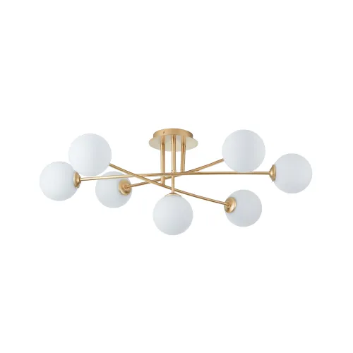 Klausen Helia PL7 arany mennyezeti lámpa (KL100053) G9 7 izzós IP20