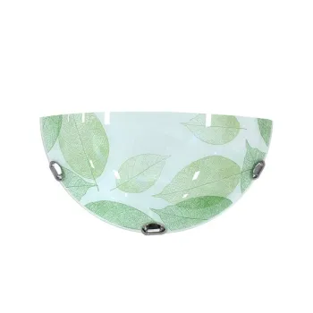 Klausen Herb D300/2 fehér-zöld fali lámpa (KL101029) E27 1 izzós IP20