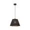 Klausen Hexa SP1 fekete függesztett lámpa (KL111120) E27 1 izzós IP20