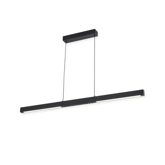 Klausen Himera SP1 fekete LED függesztett lámpa (KL142078) LED 1 izzós IP20
