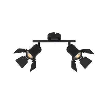 Klausen Hook AP2 fekete mennyezeti spotlámpa (KL162019) GU10 2 izzós IP20 Klausen Hook AP2 fekete mennyezeti spotlámpa (KL162019) GU10 2 izzós IP20