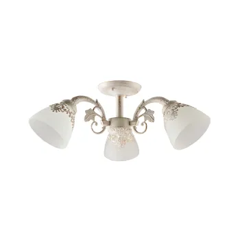Klausen Ilka 3 fehér-arany mennyezeti lámpa (LY-3385) E27 3 izzós IP20