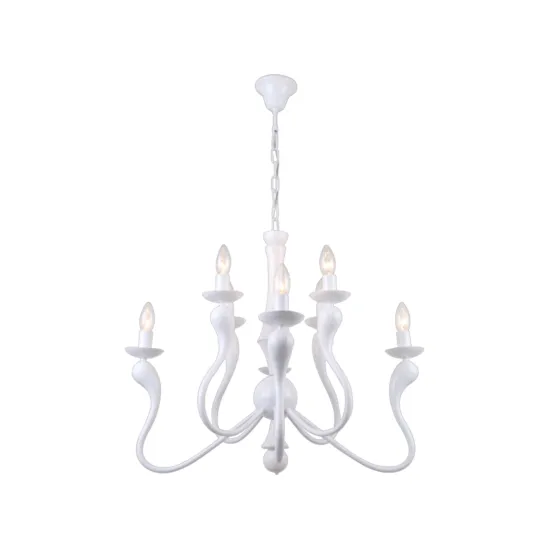 Klausen Impress 8 fehér csillár (KL106008) E14 8 izzós IP20
