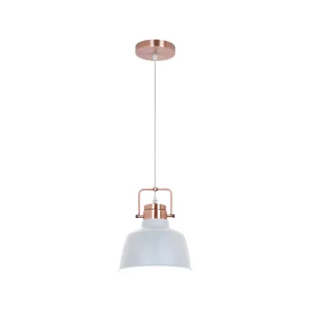 Klausen Industry SP1 szürke-réz függesztett lámpa (KL6246) E27 1 izzós IP20