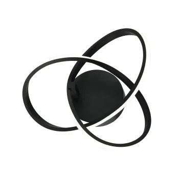 Klausen Intrigue AP1 fekete LED fali lámpa (KL141015) LED 1 izzós IP20