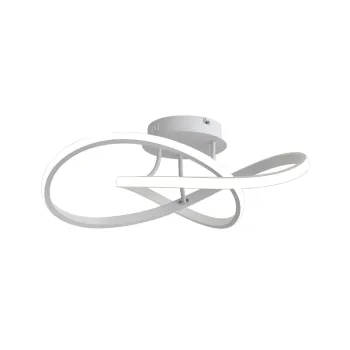 Klausen Intrigue PL1 fehér LED mennyezeti lámpa (KL140021) LED 1 izzós IP20