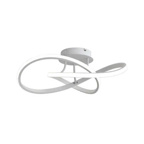 Klausen Intrigue PL1 fehér LED mennyezeti lámpa (KL140021) LED 1 izzós IP20