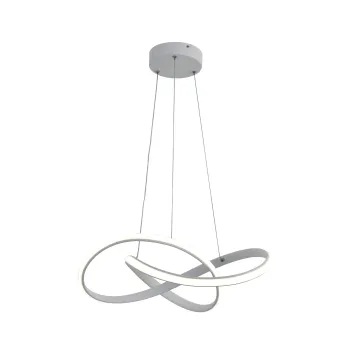 Klausen Intrigue SP1 fehér LED függesztett lámpa (KL142047) LED 1 izzós IP20