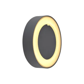 Klausen Iris antracit LED kültéri fali lámpa (KL121073) LED 1 izzós IP54