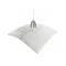 Klausen Jewel 400/S fehér-fekete függesztett lámpa (KL5884) E27 1 izzós IP20