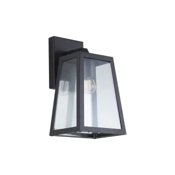 Klausen Kenzie 3 fekete kültéri falikar (KL133010) E27 1 izzós IP23