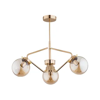 Klausen Kinja 3 arany csillár (KL103015) E14 3 izzós IP20