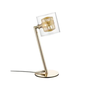 Klausen Klass TL1 arany asztali lámpa (148002) G9 1 izzós IP20