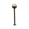 Klausen Kora 4 fekete kültéri állólámpa (KL134001) E27 1 izzós IP44