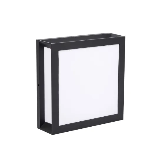 Klausen Koss fekete kültéri fali lámpa (KL131008) E27 2 izzós IP44