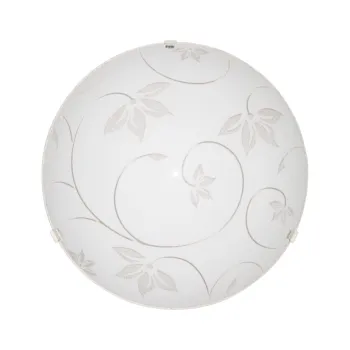 Klausen Leaf 25 fehér-króm mennyezeti lámpa (LY-6016) E27 1 izzós IP20