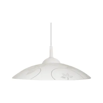 Klausen Leaf P30 fehér függesztett lámpa (LY-6031) E27 1 izzós IP20