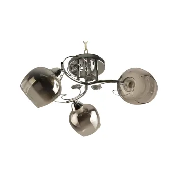 Klausen Leno PL3 króm mennyezeti lámpa (KL100040) E27 3 izzós IP20