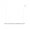 Klausen Line 18W fehér LED függesztett lámpa (142049) LED 1 izzós IP20