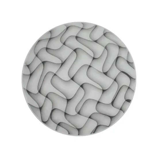 Klausen Lunar D300 fehér-fekete mennyezeti lámpa (LY-6101) E27 1 izzós IP20