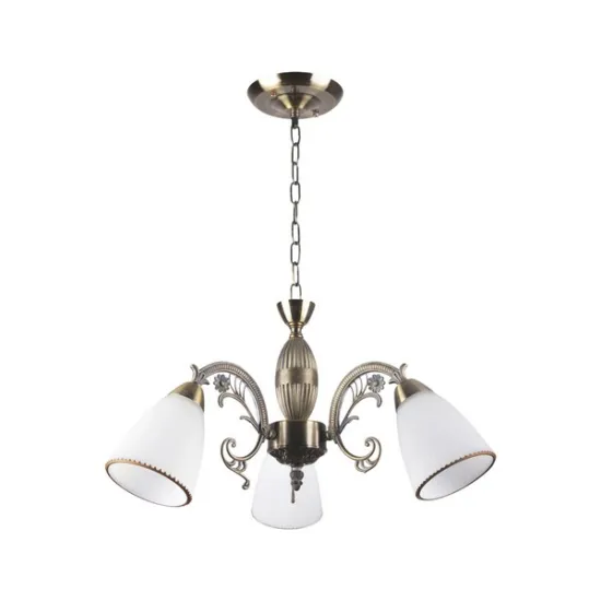 Klausen Mandy SP3 antik bronz csillár (LY-3242) E14 3 izzós IP20