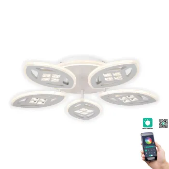 Klausen Maros PL5 fehér LED mennyezeti lámpa (KL151044) LED 1 izzós IP20