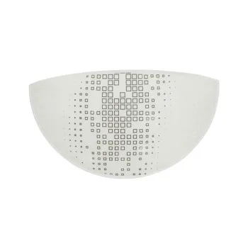 Klausen Merlin D300/2 fehér-fekete fali lámpa (KL5895) E27 1 izzós IP20