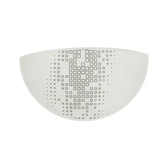 Klausen Merlin D300/2 fehér-fekete fali lámpa (KL5895) E27 1 izzós IP20